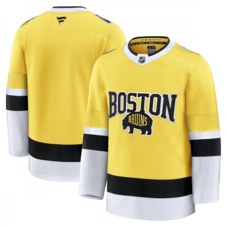 Miesten NHL Boston Bruins Pelipaita Custom 2025-26 Fanatics NHL Stadium Series Premium Gold Miesten NHL Boston Bruins Pelipaita Custom 2025-26 Fanatics NHL Stadium Series Premium Gold